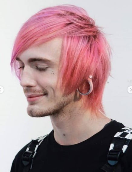 Punk Pale Pink Hairstyle