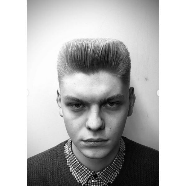  Long Flattop Hairstyle For Straight Hair 1950s mens hairstyles